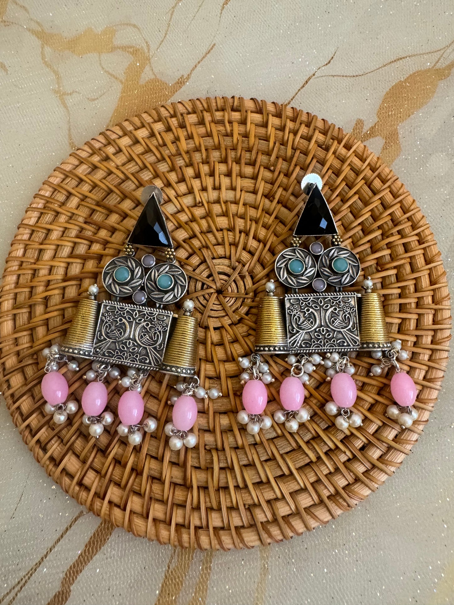Tower Pink Earrings