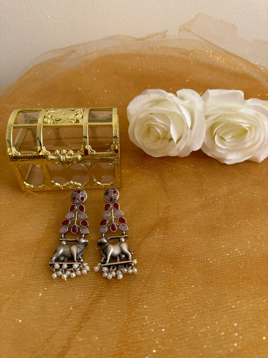 Nandi Light pink Earrings